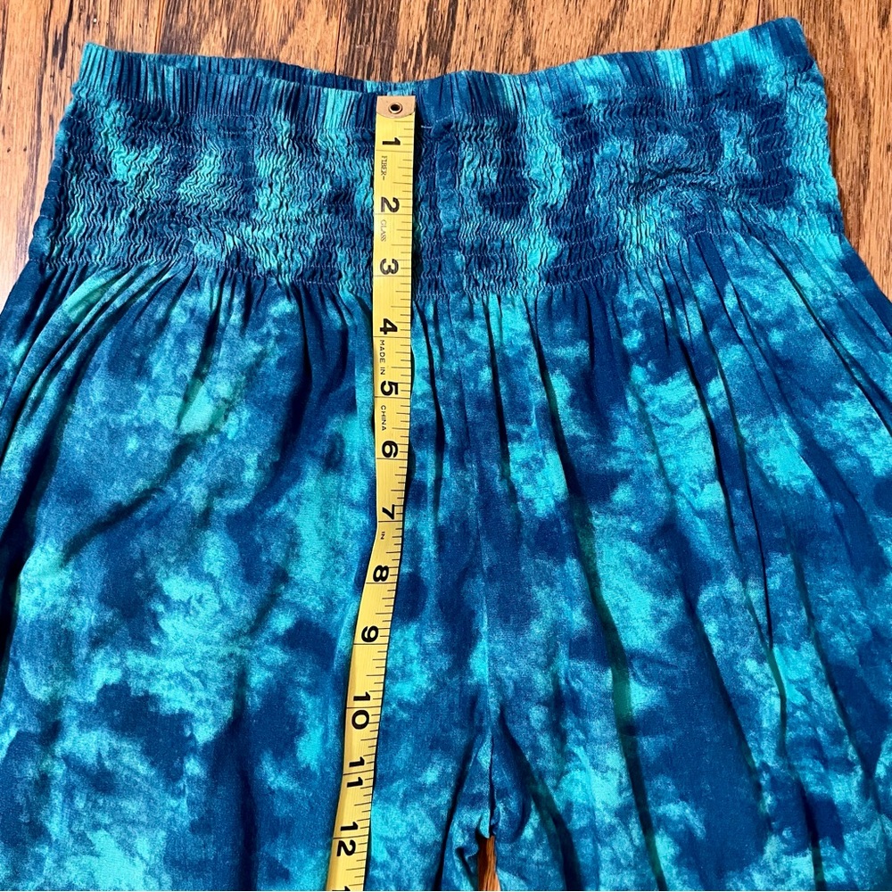Lotus and Luna Blue Harem Yoga Pants Small NWOT - Picture 5 of 9